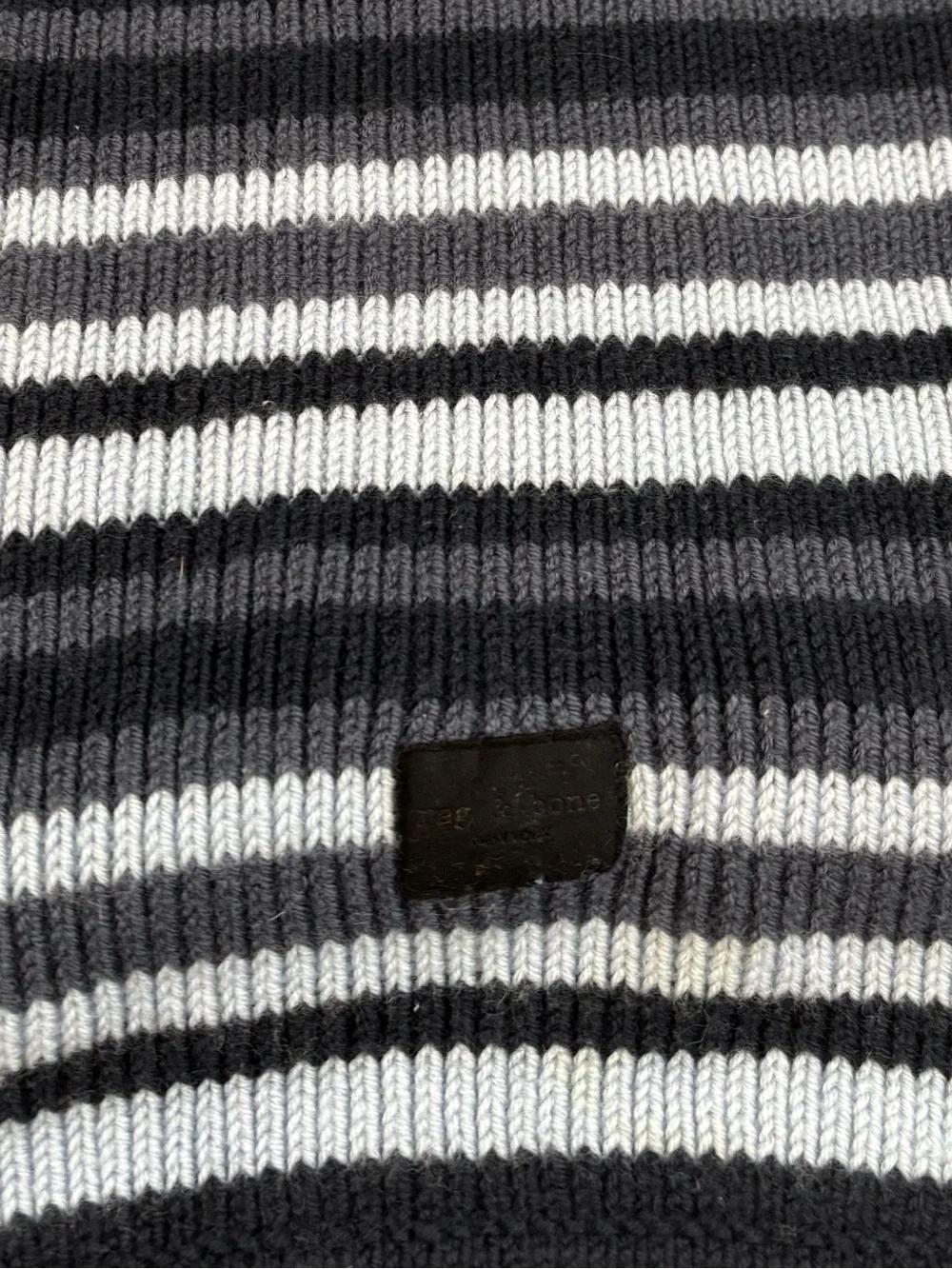 Rag & Bone Stripe Knit Scarf